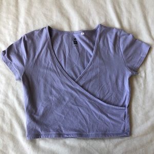 Pacsun Lavender Crop Top